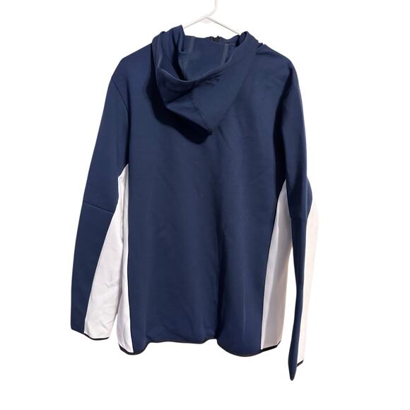 Athletic Works Performance Stretch Zip Up Hoodie Men's Size Large Blue NWT - Picture 2 of 4